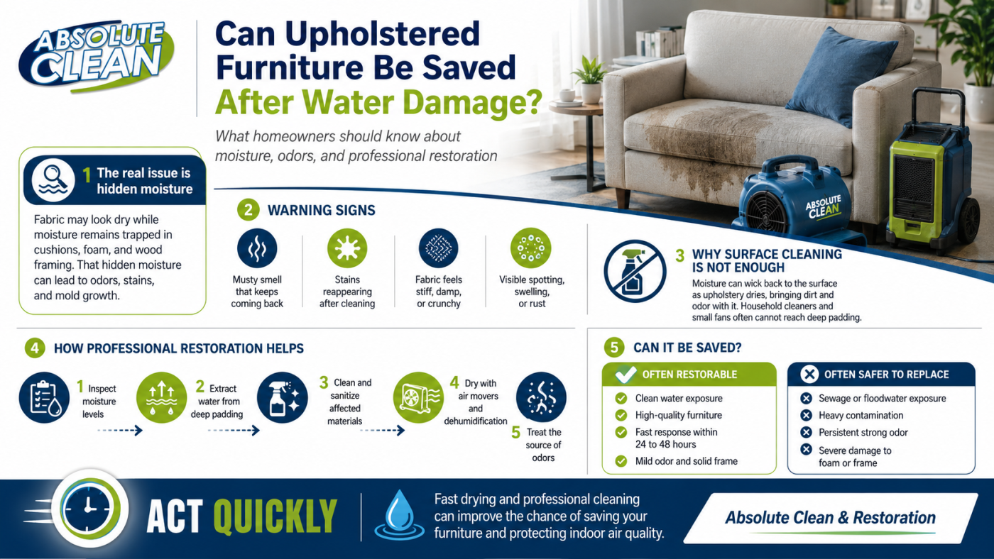 Furniture Water Damage Restoration Article