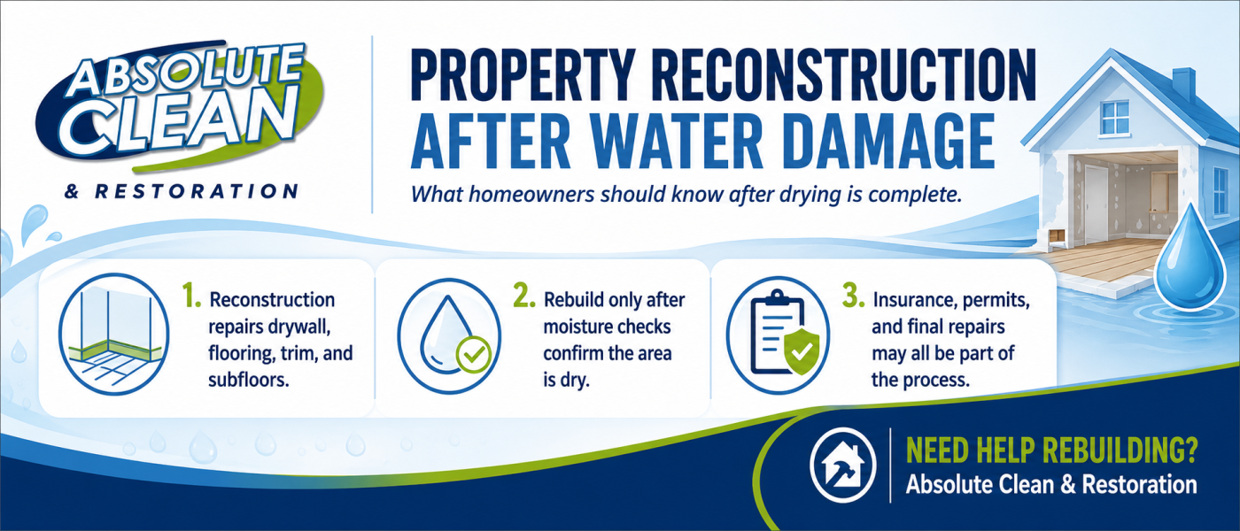 Property reconstruction after water damage article